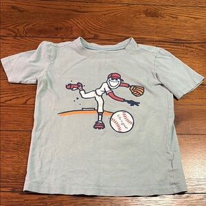 Gray Kids Life Is Good Tee